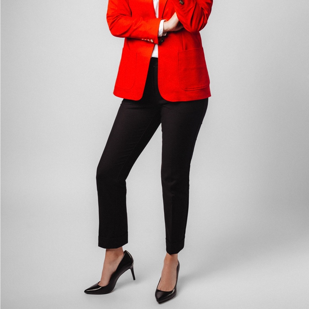 The High Wasted Ankle Pant by Ann Taylor